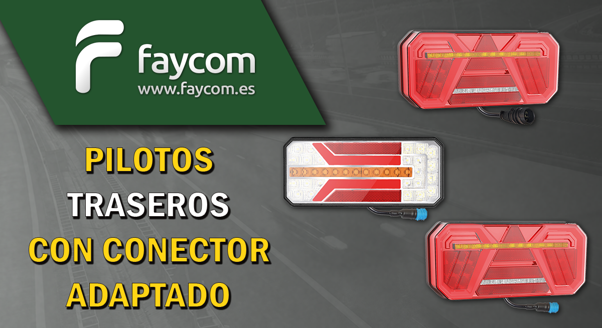 Faycom Introduce una Innovadora Gama de Pilotos con Conectores adaptados en su Último Catálogo